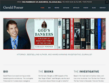 Tablet Screenshot of posner.com